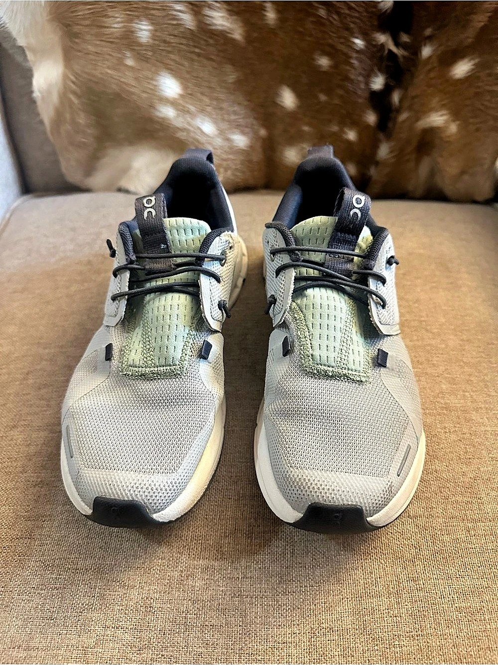On Kids Cloud Sky Running Glacier Sage Sneakers US 3.5